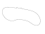 Mopar 68272583AA Mask Instrument Cluster