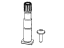 Mopar 68334611AB Valve Stem Kit: Stem, Core, Cap, Instructions