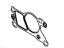 Mopar 68275322AA Gasket EGR Valve
