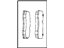 Mopar 5174311AA Pad Kit Front Disc Brake Contains 4 Pads