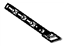 Mopar 68103411AA Nameplate, Front