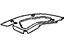 Mopar 4724707AB Inner Quarter Panel Reinforcement, Driver Side