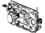 Mopar 68171818AC Panel Carrier Plate Front Door Regulator, Passenger Side
