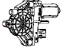 Mopar 68227224AA Motor Window Regulator Front Door