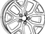 Mopar 1UT911XFAA Wheel Aluminum