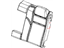 Mopar 5RL99DW1AA Cover Rear Seat Back Left