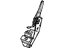 Mopar 1DT681D1AA Strap, Dark Gray, Rear
