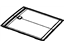 Mopar 1TA47DX9AA Sunshade, Black/Gray