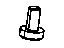 Mopar 6106288AA Lower Trim Panel Bolt, Driver Side
