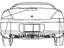 Mopar 4805488AG Bezel License Plate