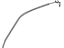 Mopar 68005103AA Belt Weatherstrip, Front Passenger Side