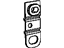 Mopar 5058235AE Accumulator A/C: Bracket, Screw, Bushing, Grommet