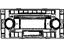 Mopar 5091176AB Radio AM/FM With CD And Equalizer