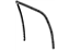 Mopar 55372136AH Run Weatherstrip, Rear Passenger Side