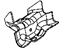 Mopar 52121712AB Rear Bracket, Passenger Side