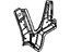 Mopar 5115789AC Lower Reinforcement, Driver Side
