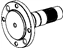 Mopar 68161336AA Output Shaft Transfer Case