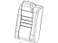 Mopar 5YB74DX9AA Cover Rear Seat Back Right