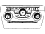 Mopar 56054875AC Center Stack Vehicle Feature Controls Lower