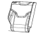Mopar 6RU14LT5AA Cover Rear Seat Back 2ND Row Right