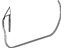 Mopar 5142448AA Lower Weatherstrip, Passenger Side
