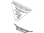 Mopar 5003851AH Upper Tie Bar, Front