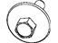 Mopar 6510224AA Idler Pulley Bolt