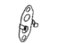 Mopar 68486945AA Water Hose Assembly Gasket