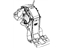 Mopar 68020485AA Gear Shift Assembly