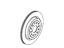 Mopar 68368535AA Rotor Brake Rear