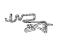 Mopar 68299551AD Clip Cable Routing