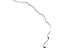 Mopar 5160352AG Release Cable, Front