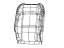 Mopar 7DZ04BDQAA Cover Front Seat Back