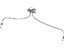 Mopar 1HK90DX9AA Release Cable, Rear Upper