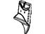 Mopar 68041475AA Seat Belt Cover, Center Driver Side