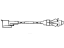 Mopar 4672011 Switch, Power Steering Hose