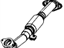 Mopar 68081917AE Pipe Exhaust