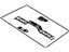 Mopar 55372350AA Crossmember Front Seat Retention