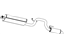 Mopar 52125078AE Muffler And Tailpipe Exhaust