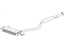Mopar 5147218AB Muffler And Resonator Exhaust