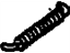 Mopar 4383542 Spring, Rear Wheel Parking Brake Shoe Return, Upper (Yellow)