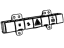 Mopar 56054276AB Hazard Switch