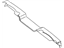 Mopar 1AW36XDVAA Upper Filler, Rear Outer