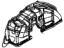 Mopar 68225721AC Silencer Wheelhouse Inner Rear