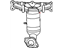Mopar 5105460AC Manifold Exhaust And Catalytic Converter Maniverter