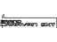 Mopar 5113416AA Nameplate, Rear
