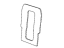 Mopar 68427705AA Foam Seat Back Second Row Armrest Topper