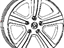 Mopar 1UB18GSAAA Wheel Aluminum