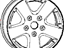 Mopar 1UC54S4AAA Wheel Steel