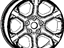 Mopar 1UB19SZ0AA Wheel Aluminum